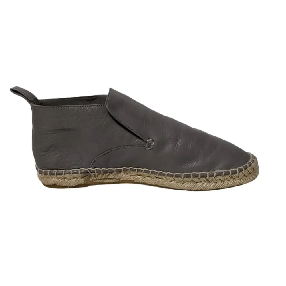 VINCE Ronan Slip-On Leather Espadrilles 7